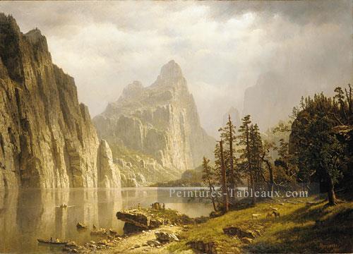 Vallée de la Merced Vallée de Yosemite Albert Bierstadt Peintures à l'huile